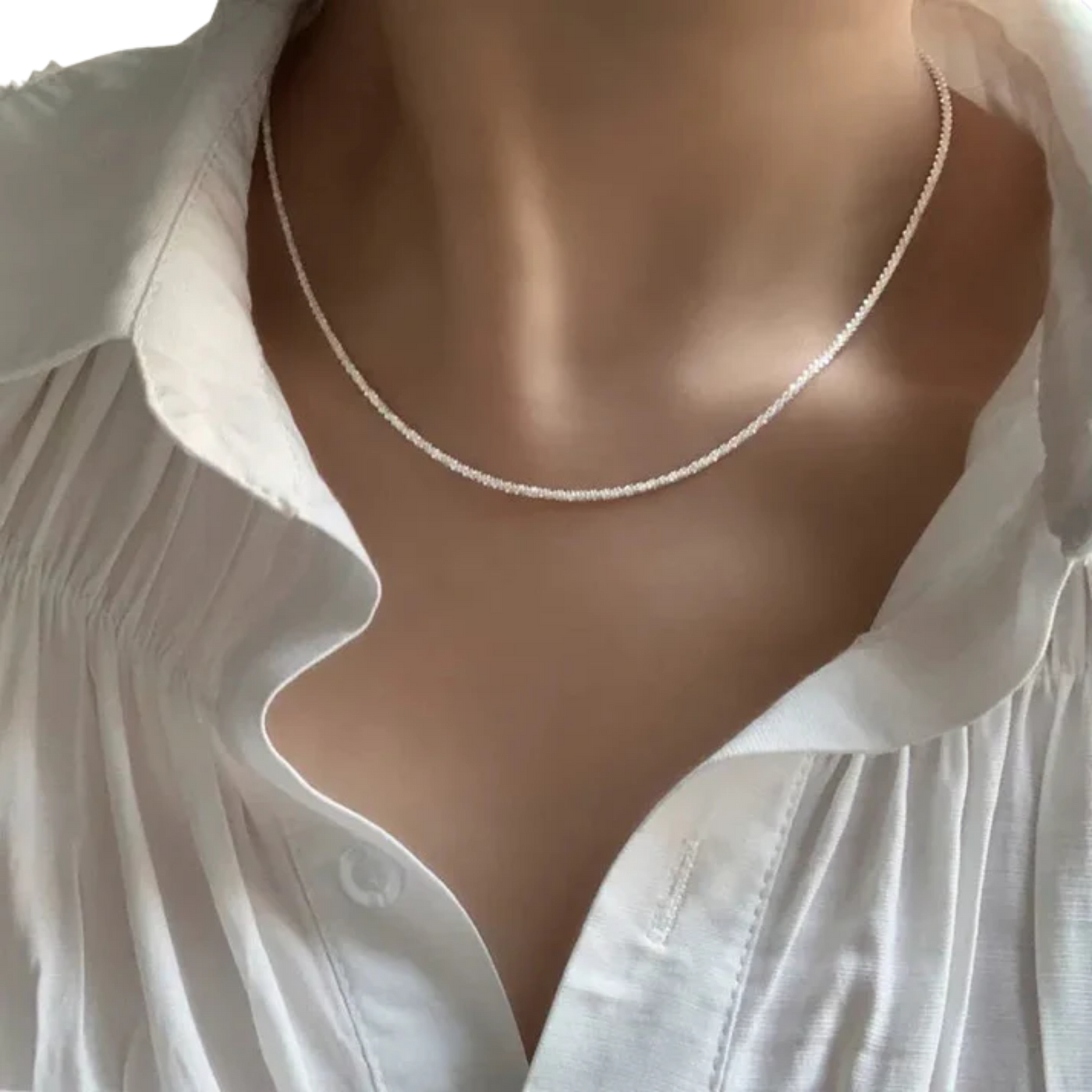 שרשרת אלגנטית לקו הצוואר (קלאביקל)