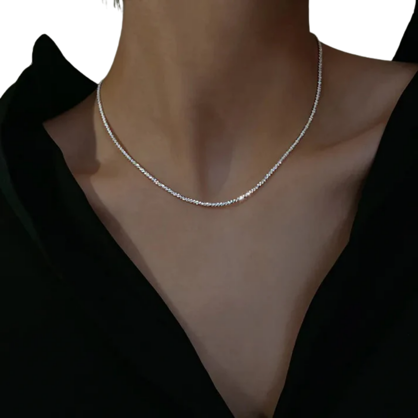 שרשרת אלגנטית לקו הצוואר (קלאביקל)