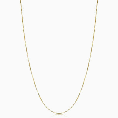 שרשרת קופסה זהב מיכל