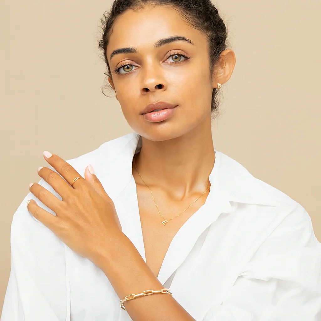 עגילי זהב לירון